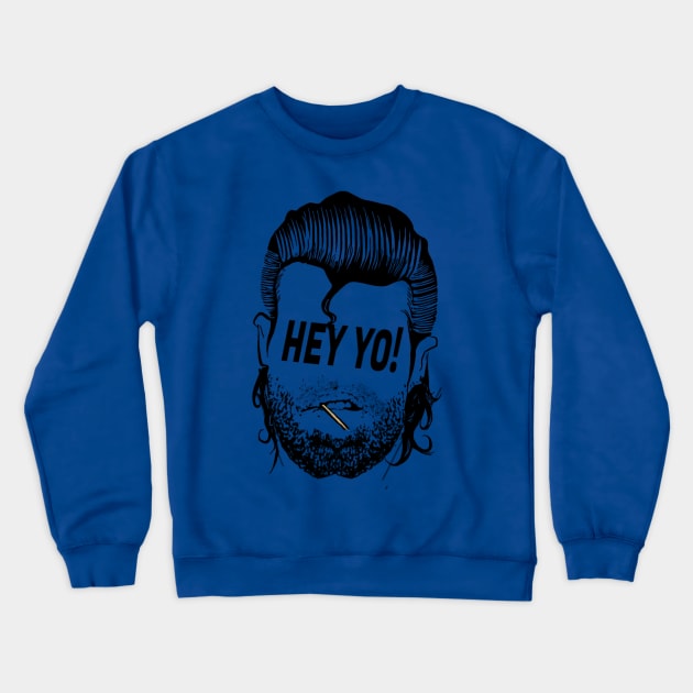 Hey yo! Crewneck Sweatshirt by Ace13creations